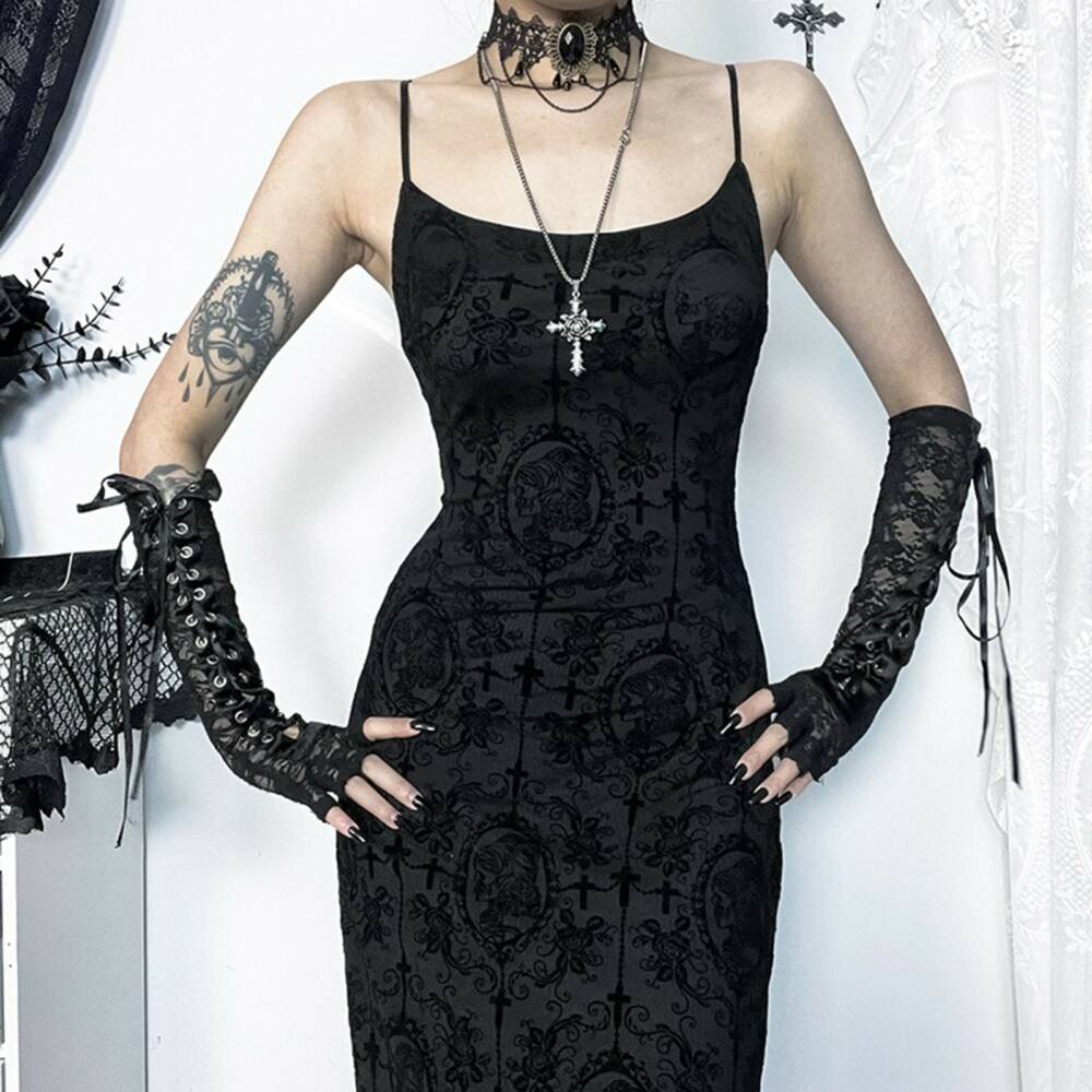 Moon Attic Kleid Coffin – Bild 2