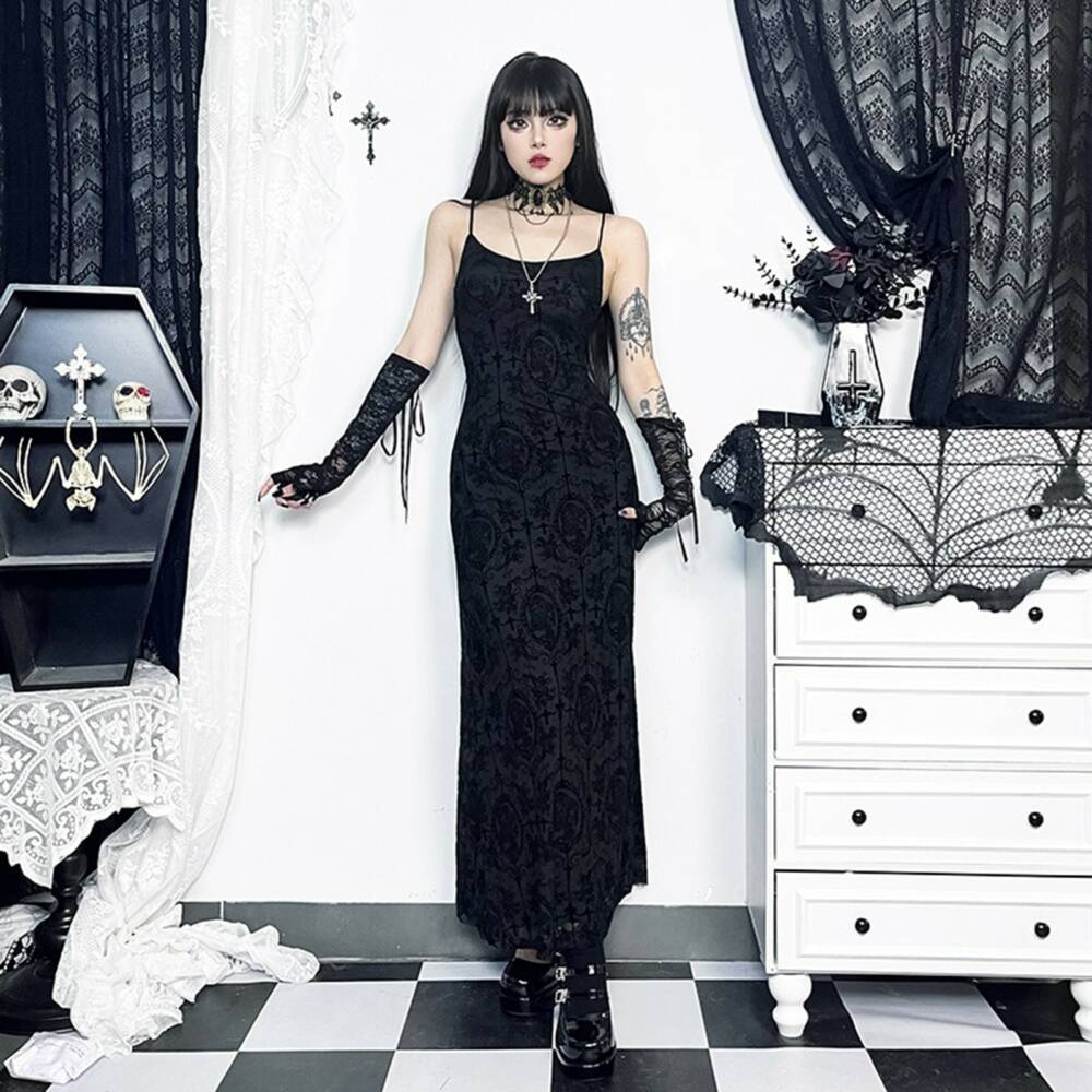 Moon Attic Kleid Coffin – Bild 5
