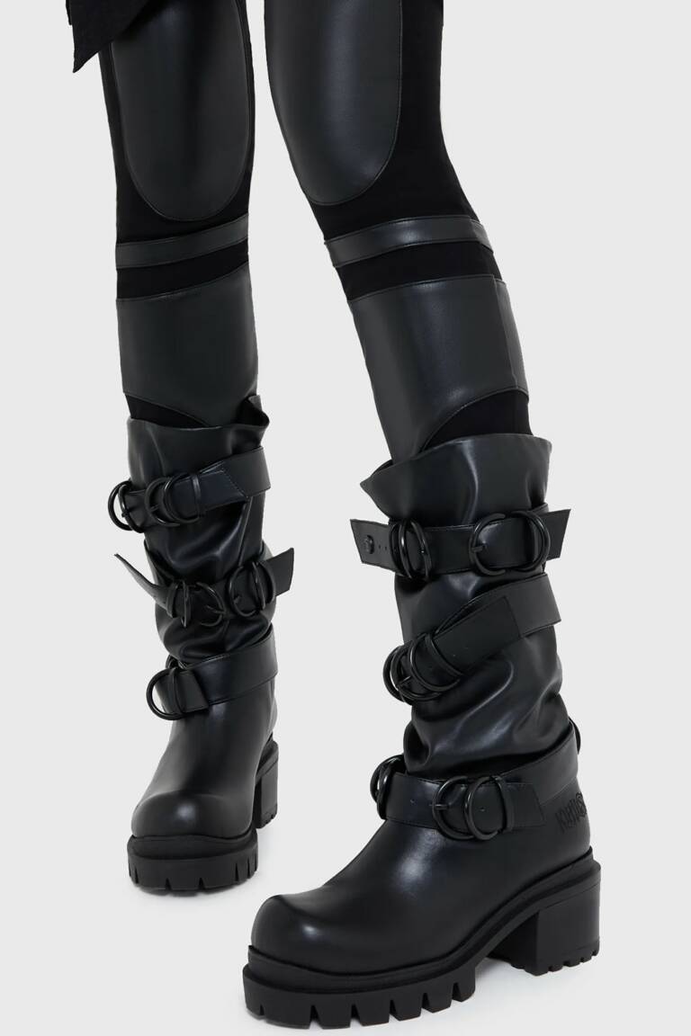 Killstar Stiefel Bleak Night – Bild 3