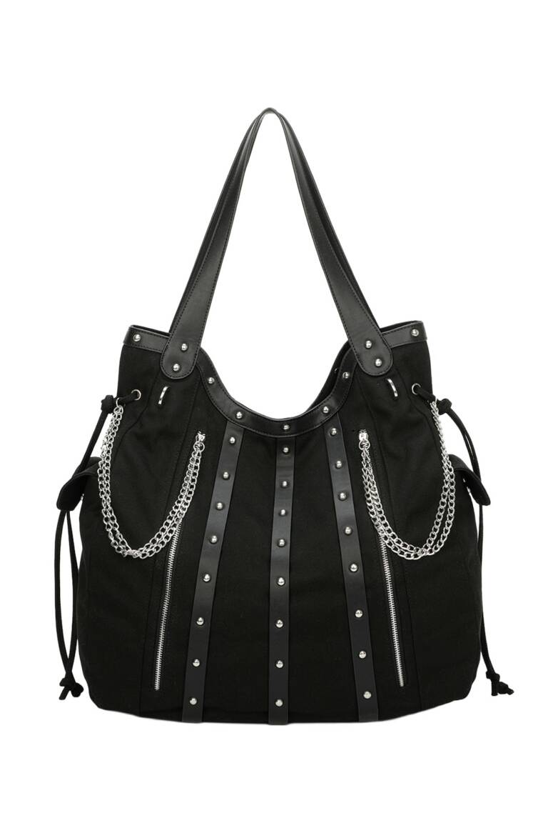 Jawbreaker Schultertasche Studded Oversized