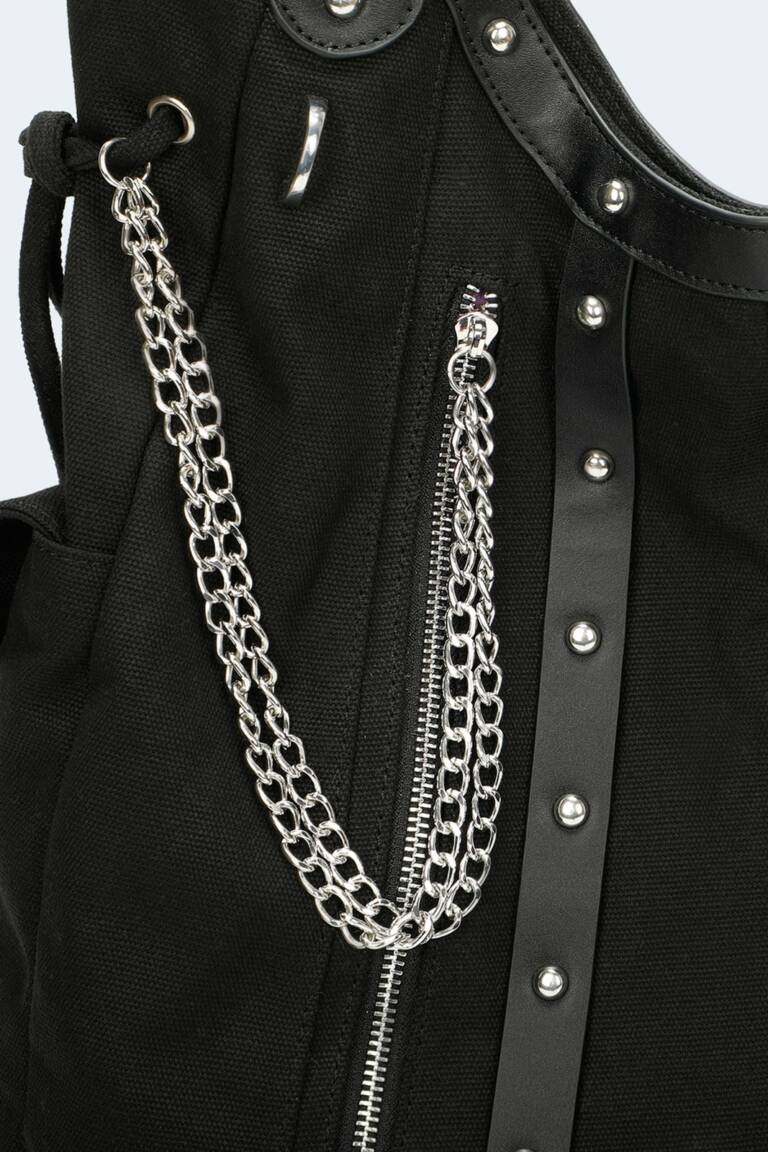 Jawbreaker Schultertasche Studded Oversized – Bild 5