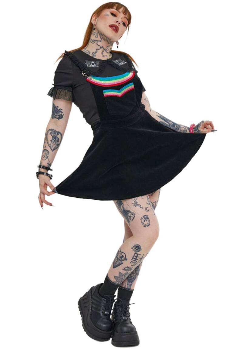 Jawbreaker Kleid Double Rainbow