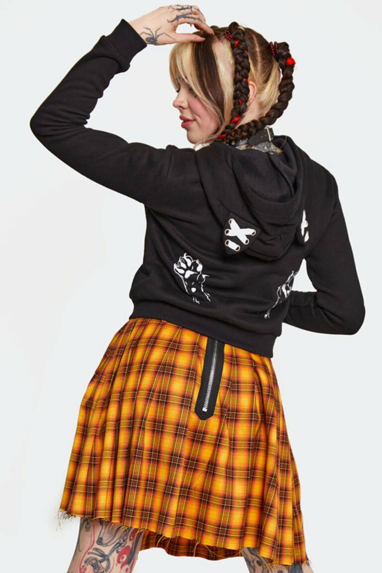 Jawbreaker Zip-Hoody Cat Ears – Bild 4