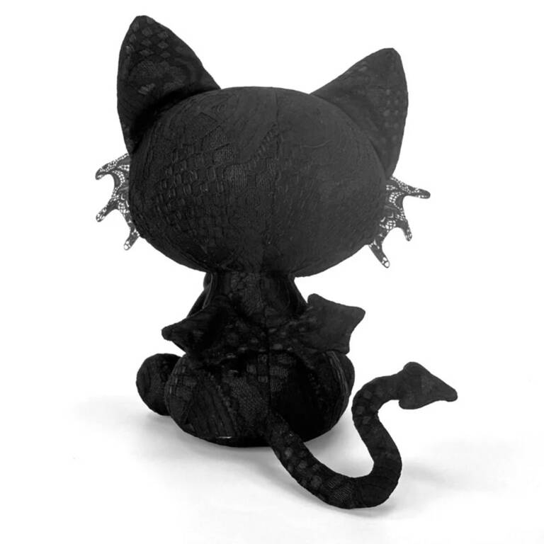 PlushThis Plüschtier Vampire Goth Cat – Bild 2