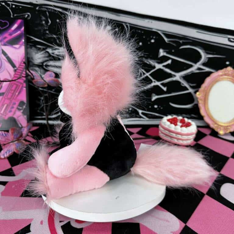 PlushThis Plüschtier Emo Kawaii Racoon – Bild 5
