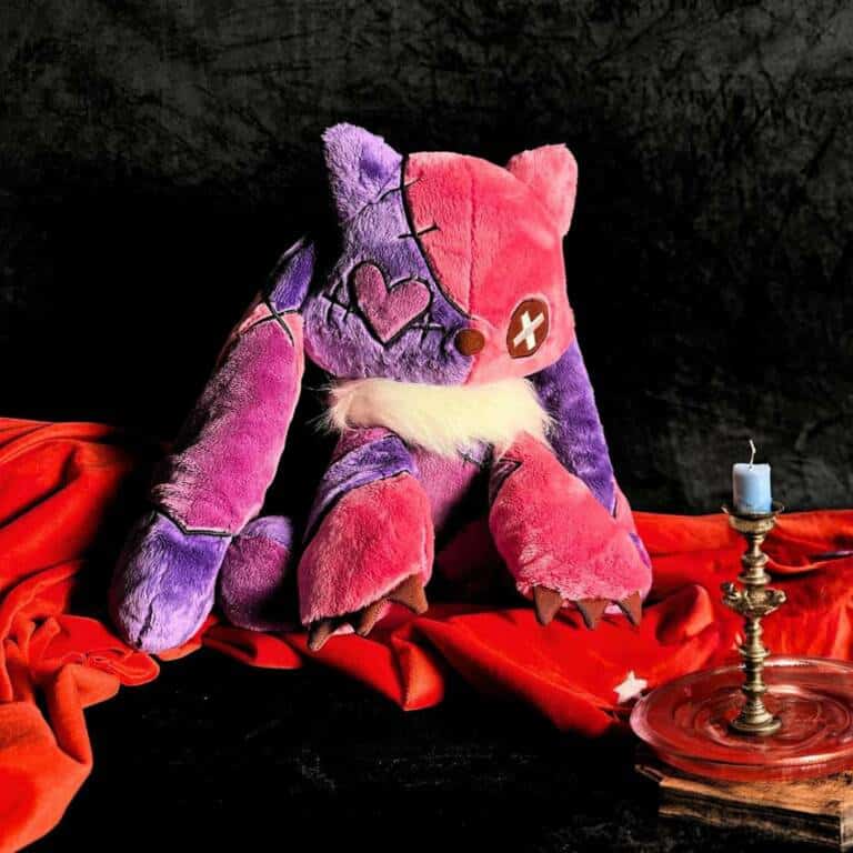 PlushThis plush toy Emo Pink Bunny Foxy