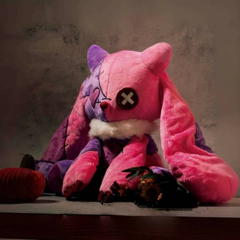 PlushThis Plüschtier Emo Pink Bunny Foxy – Bild 3