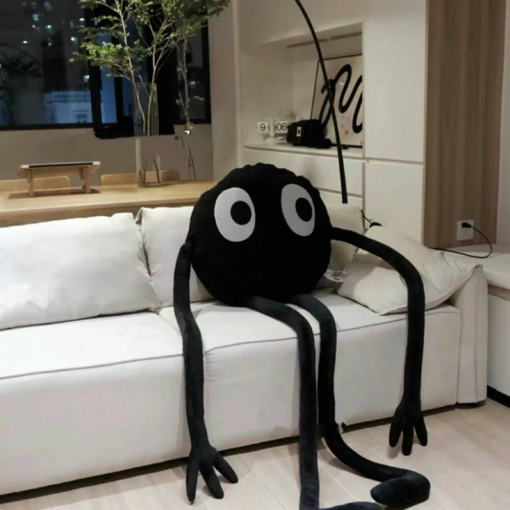 PlushThis Kissen Cute Big Coal Ball
