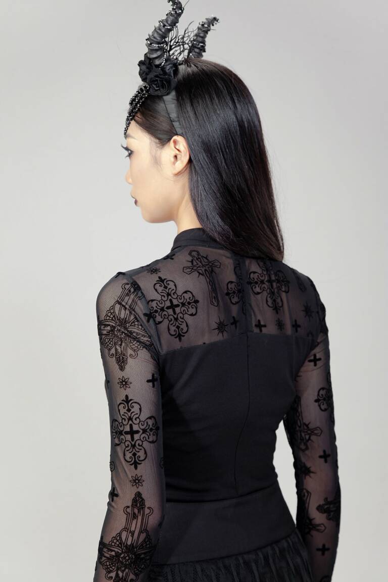RNG Haarreif Gothic Witch Horns – Bild 5