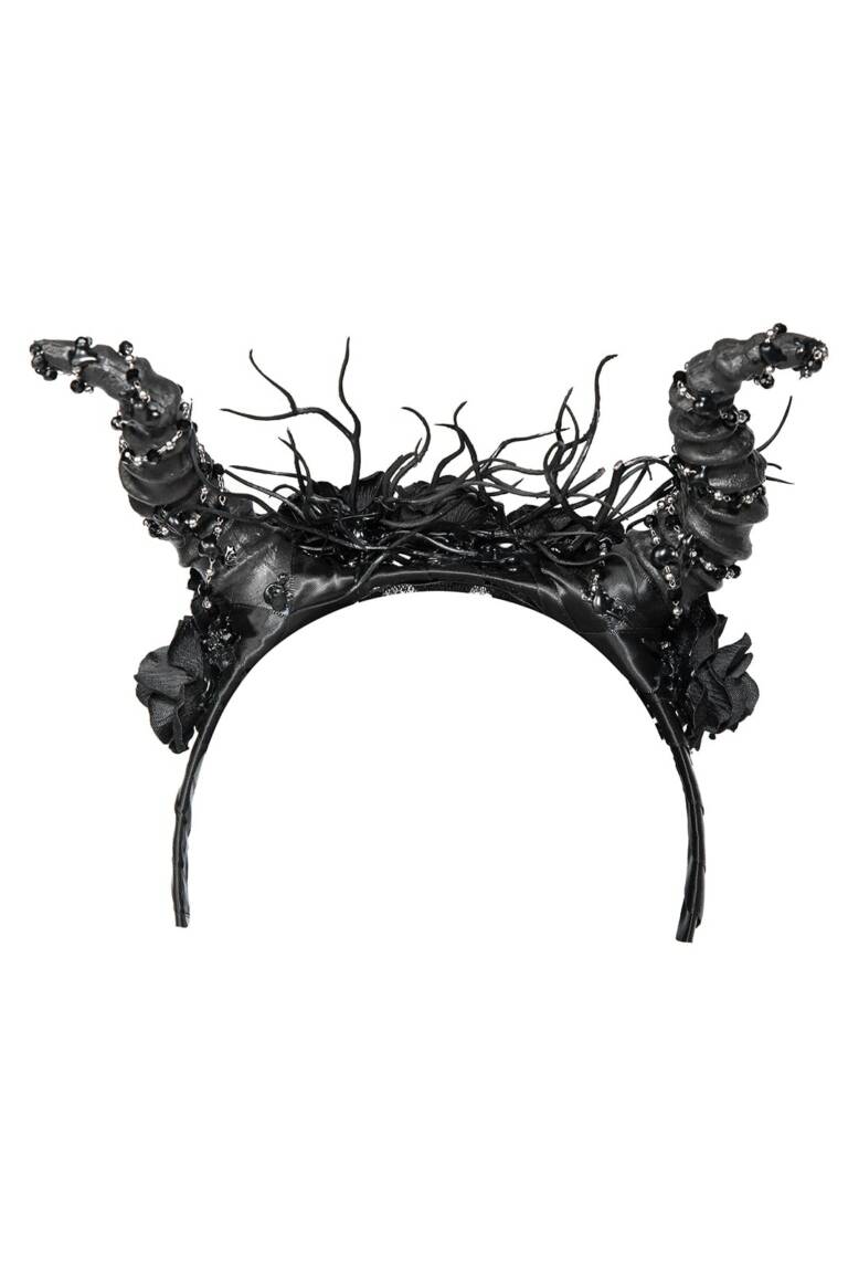 RNG Haarreif Gothic Witch Horns – Bild 6