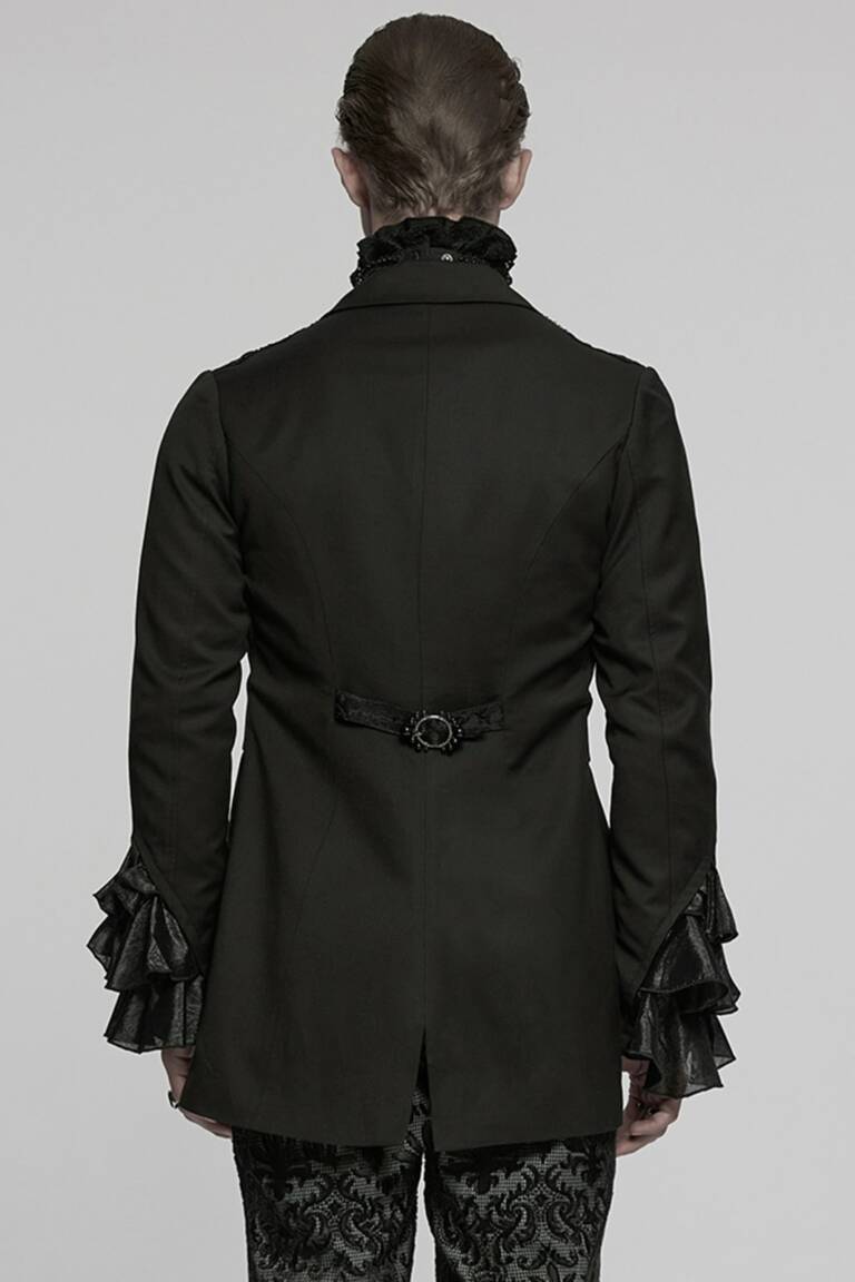 Punk Rave Jacke The Raven Poet – Bild 2