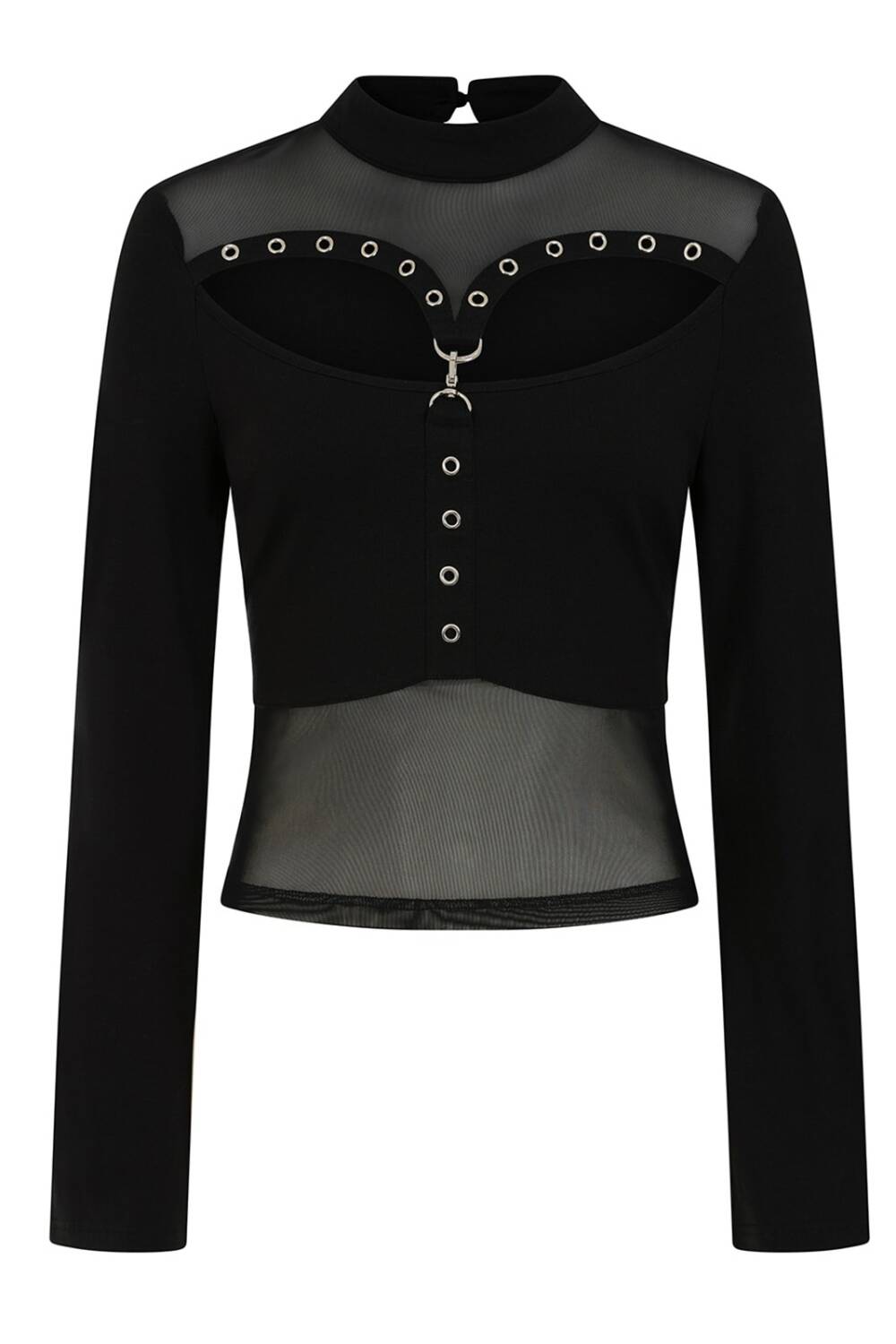 Banned Top Black Cordelia