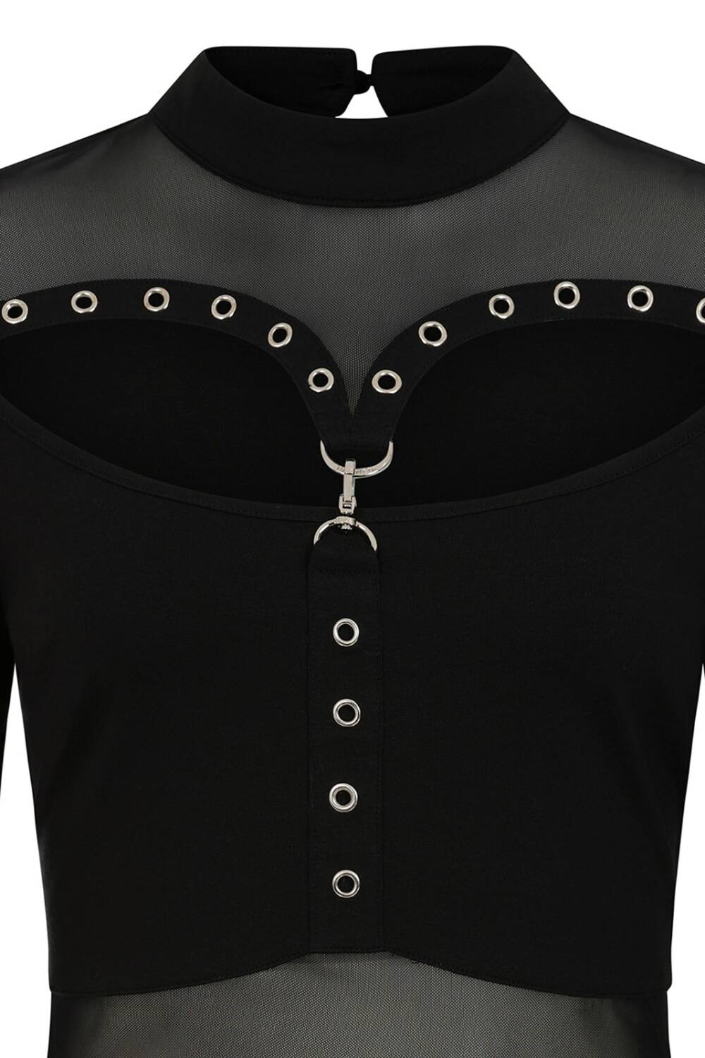 Banned Top Black Cordelia – Bild 3