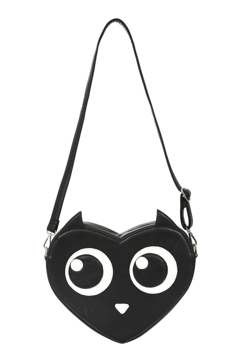 Banned Tasche Black Nocturnal Feline