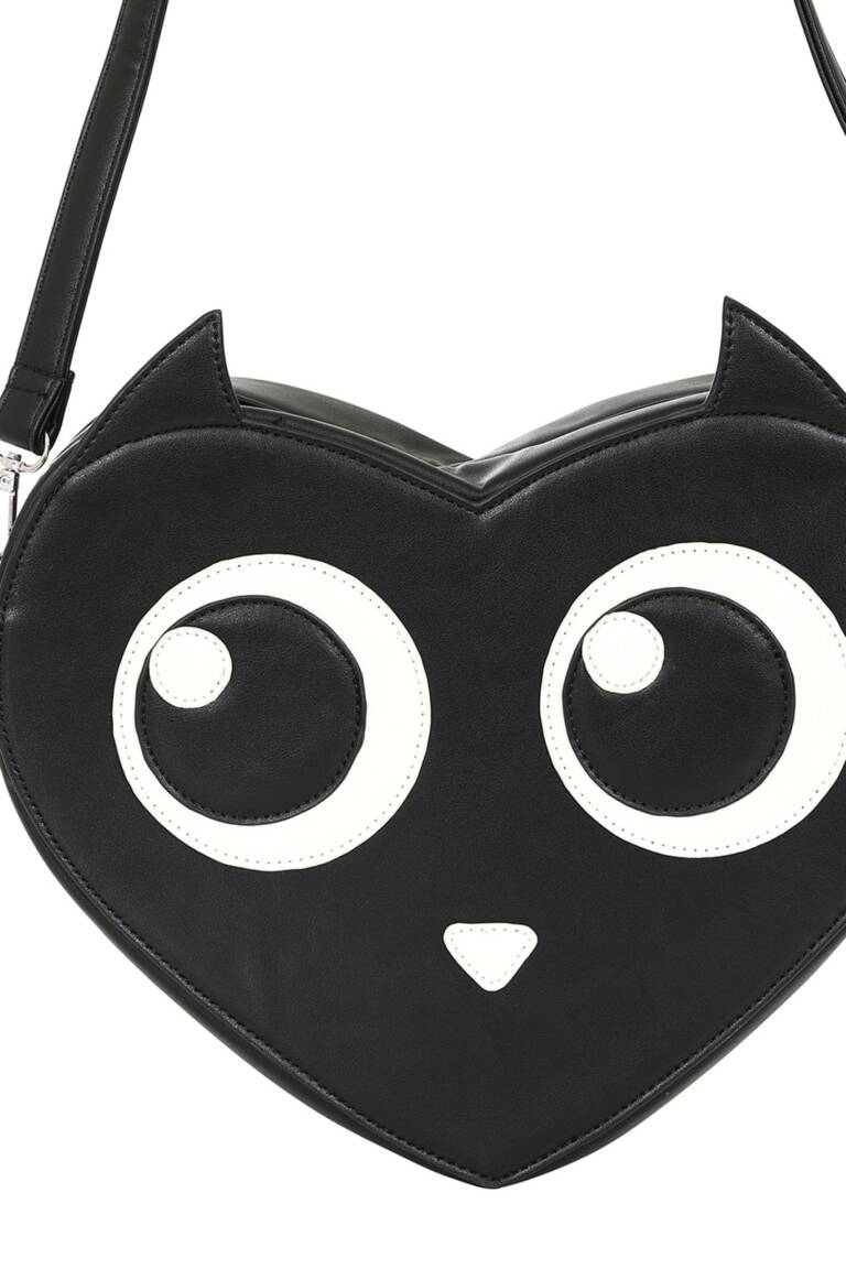 Banned Tasche Black Nocturnal Feline – Bild 2