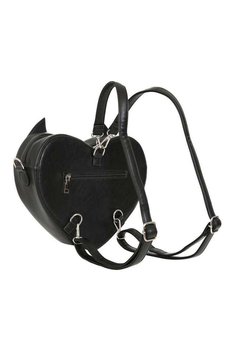 Banned Tasche Black Nocturnal Feline – Bild 3