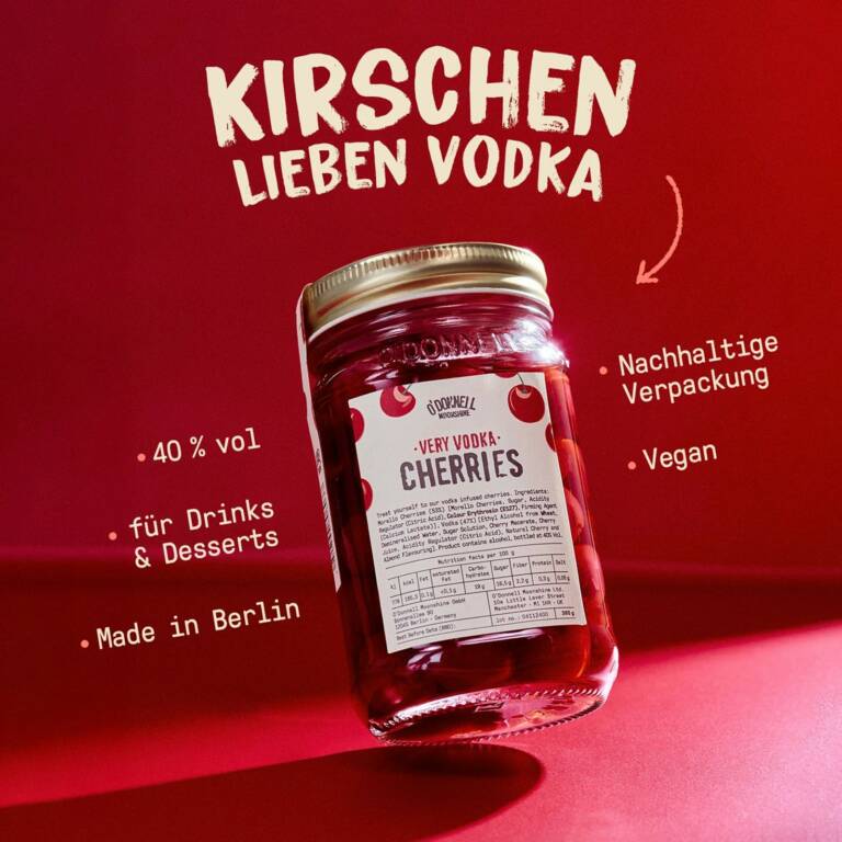 O'Donnell Moonshine Very Vodka Cherries – Bild 3