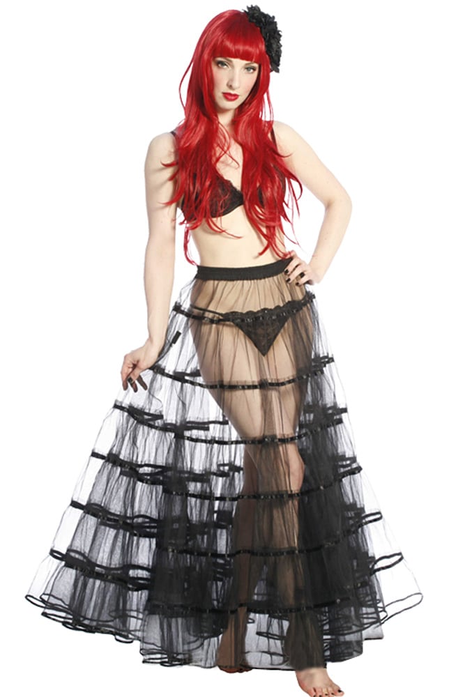 Sinister Petticoat Dancing Witch