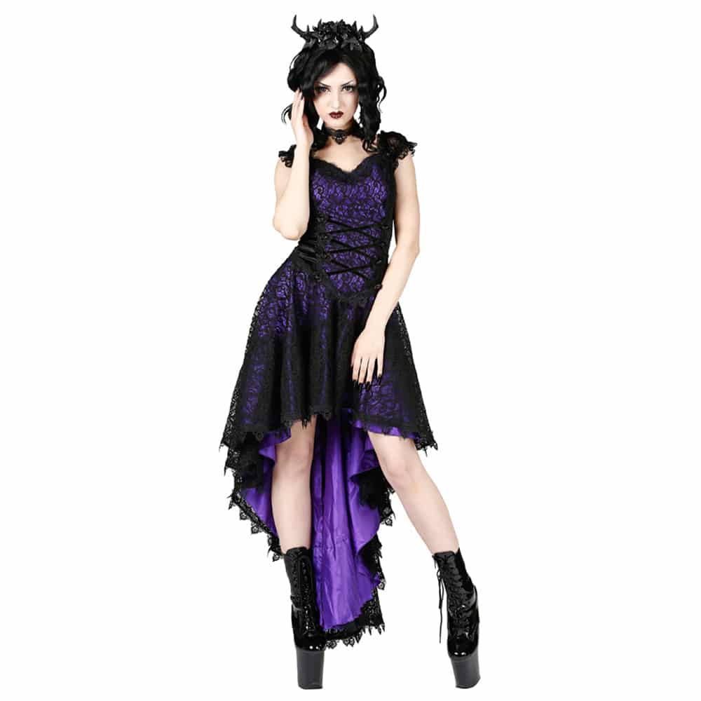 Sinister Kleid Purple Romance Dream