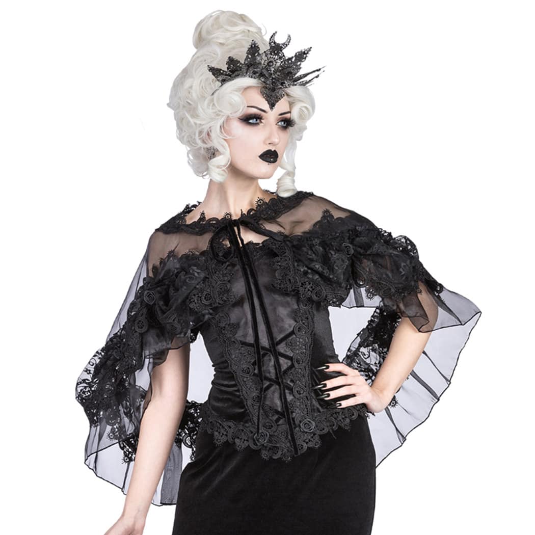 Sinister Mini-Cape Pixie Lolita – Bild 4