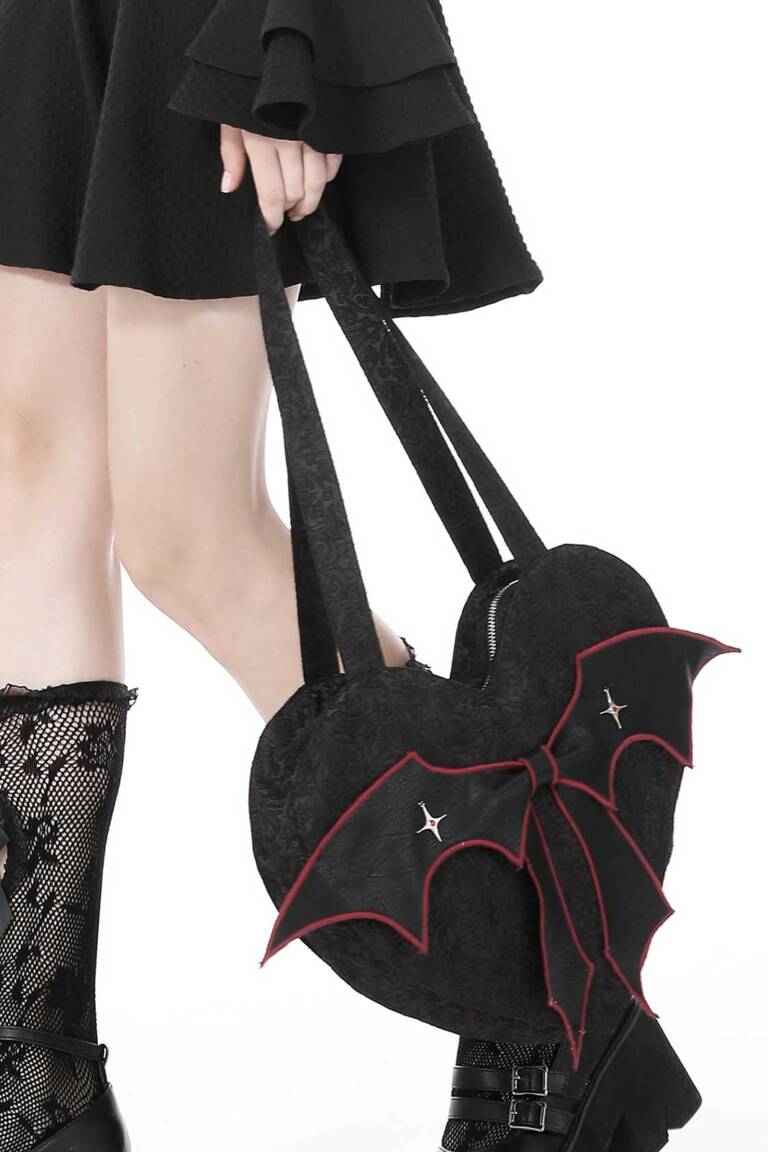 Dark in Love Tasche Vampire Heart – Bild 5