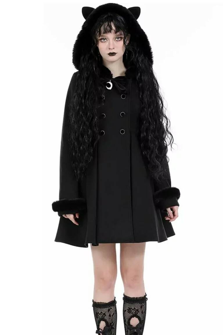 Dark in Love Mantel Kuro Kitty