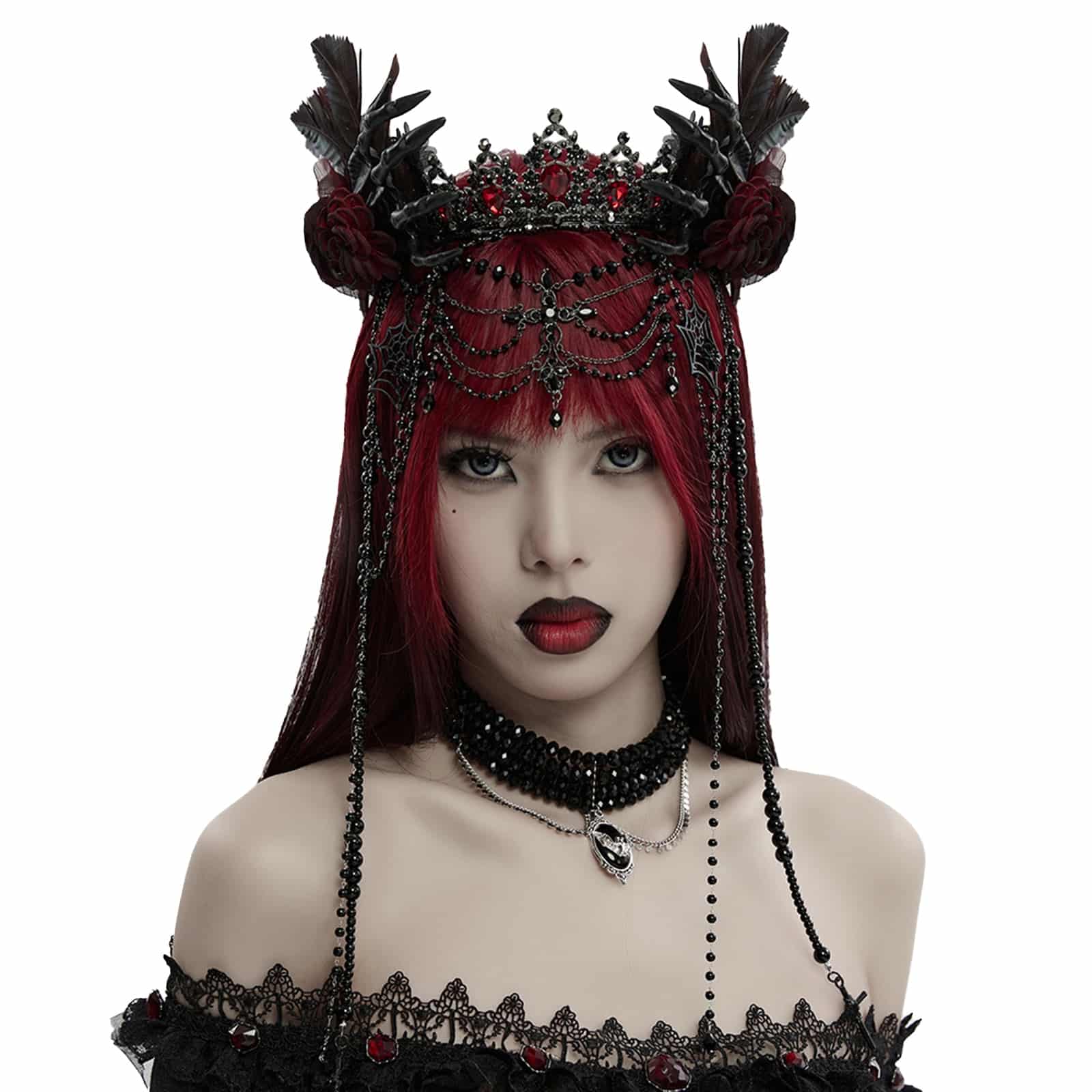 Punk Rave Tiara Krone Lady Occulta