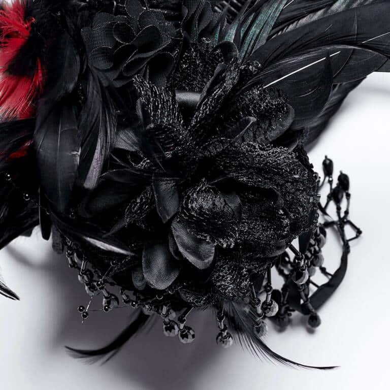 Punk Rave Haarreif Vampires Masquerade Horns – Bild 6