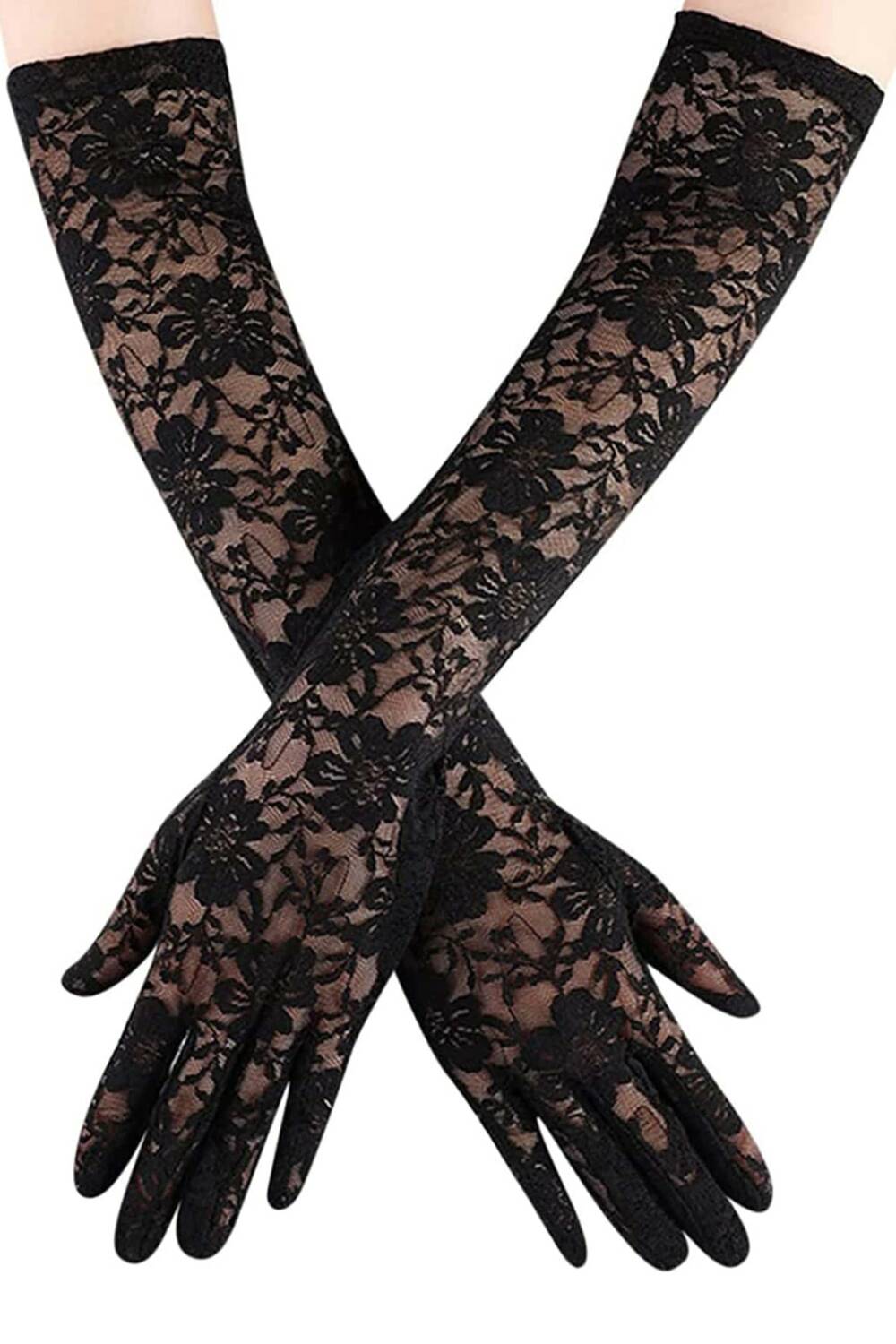 Mad Moonshine Handschuhe Black Rose