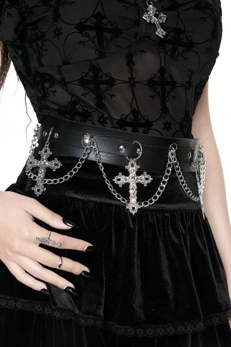 Romwe Gürtel Crux Tenebrae