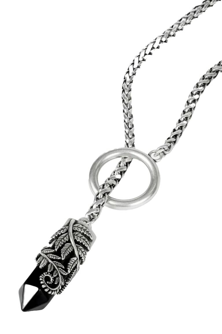 Restyle Halskette Crystal Fern O-Ring