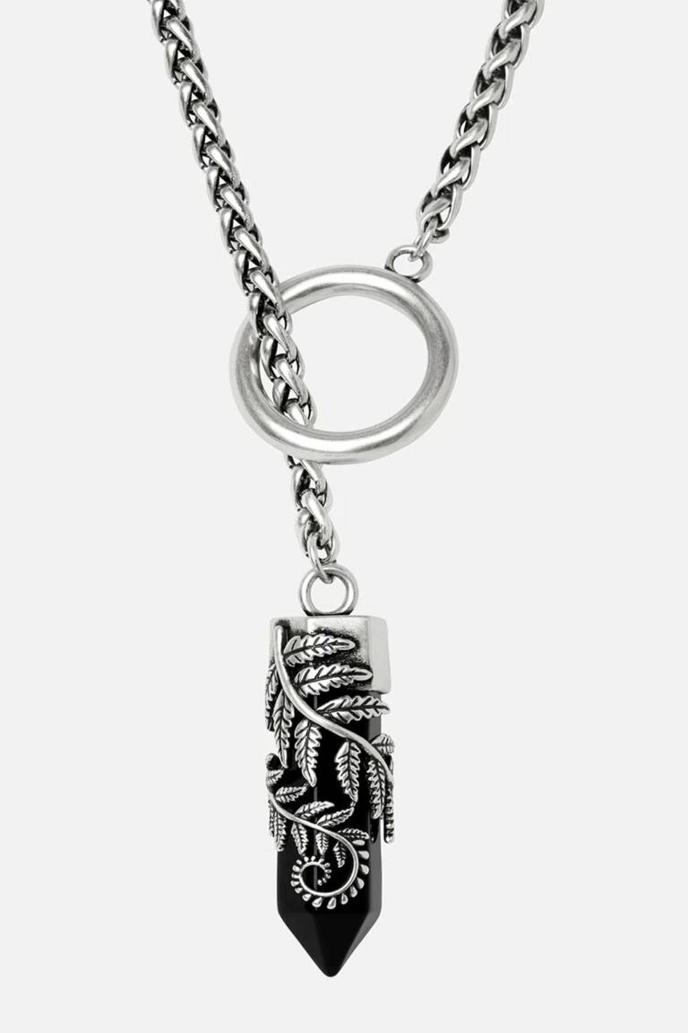 Restyle Halskette Crystal Fern O-Ring – Bild 3