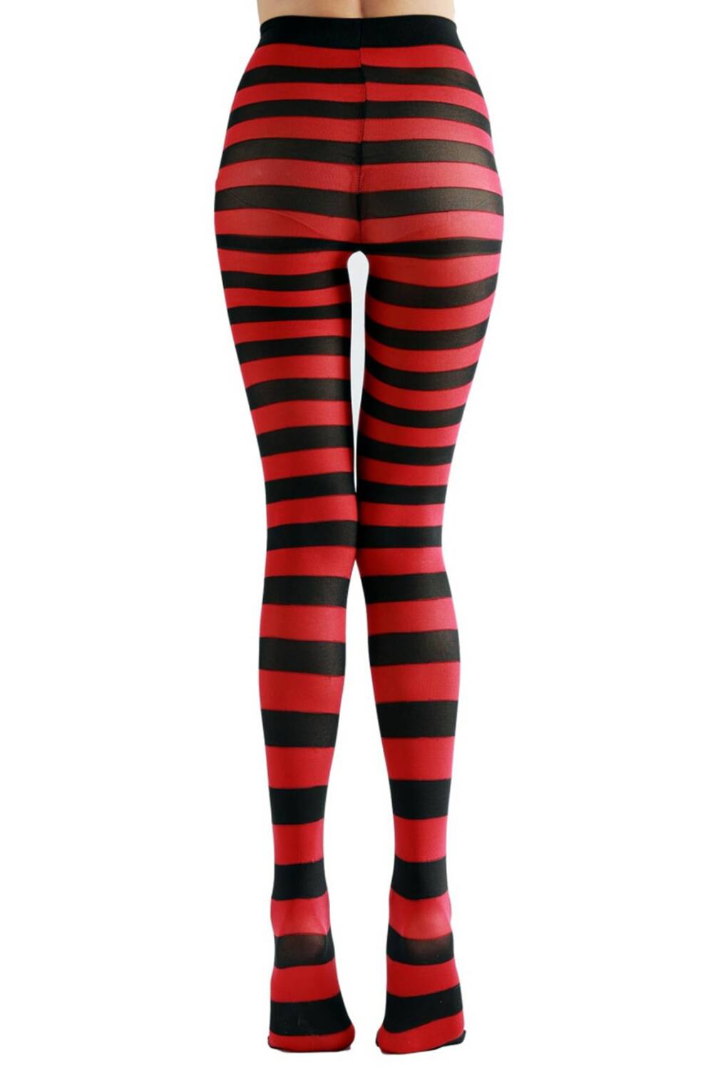 Erogance Strumpfhose Stripes Red – Bild 2