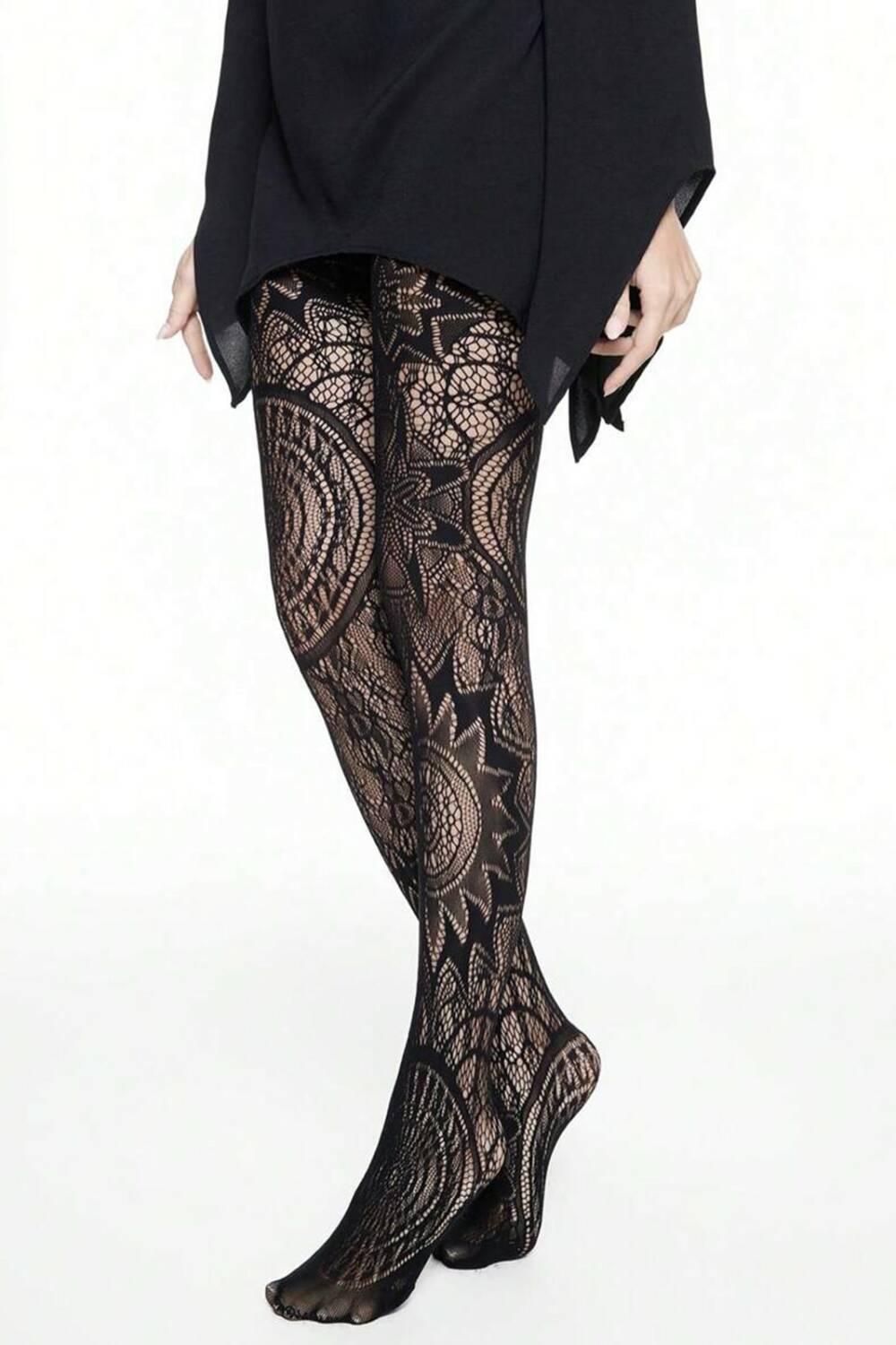 Mad Moonshine Strumpfhose Flowers – Bild 2