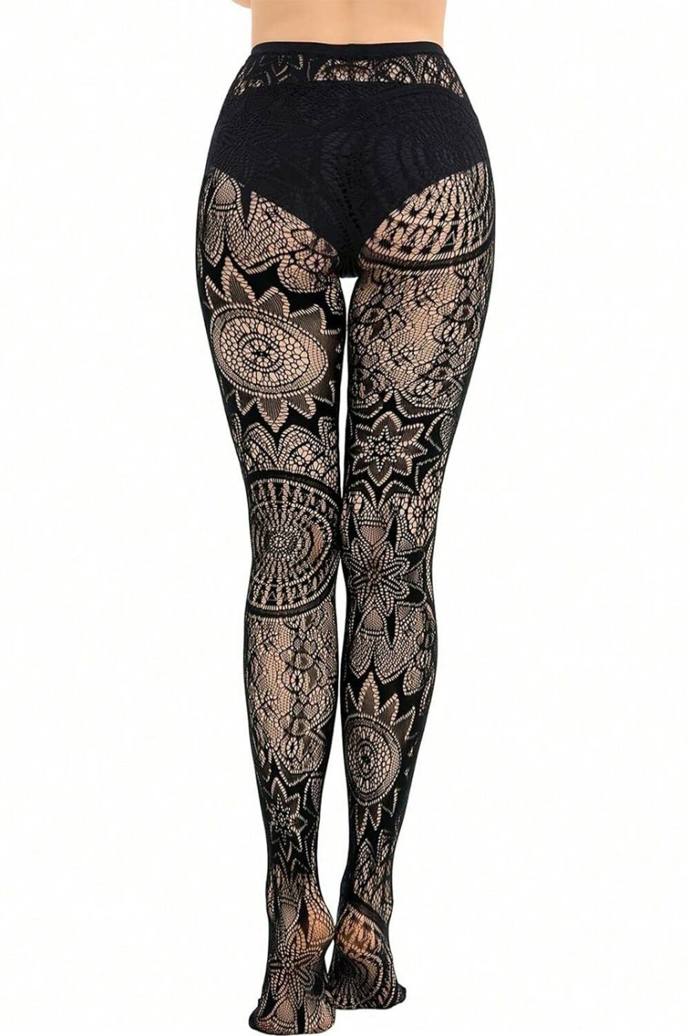 Mad Moonshine Strumpfhose Flowers – Bild 4