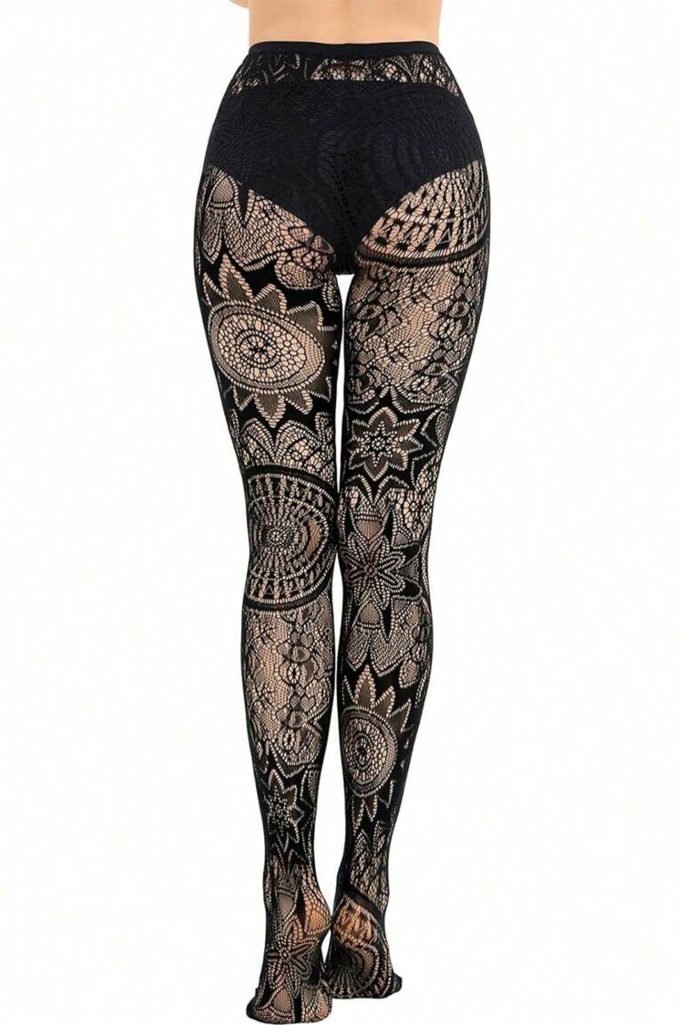 Mad Moonshine Strumpfhose Flowers – Bild 4