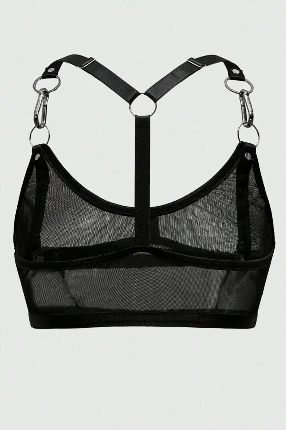Romwe Top Obsidian Harness – Bild 2