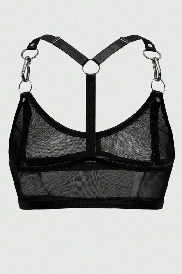 Romwe Top Obsidian Harness – Bild 2