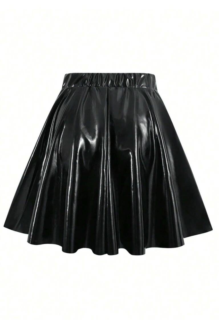 Mad Moonshine vinyl skirt Nightflare – Bild 2