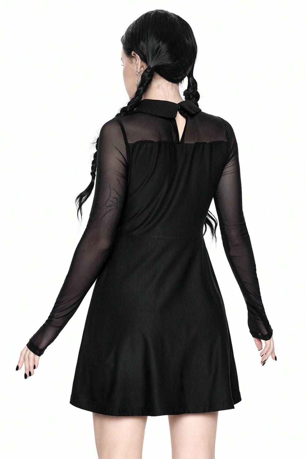 Romwe Kleid Feline Eclipse – Bild 3