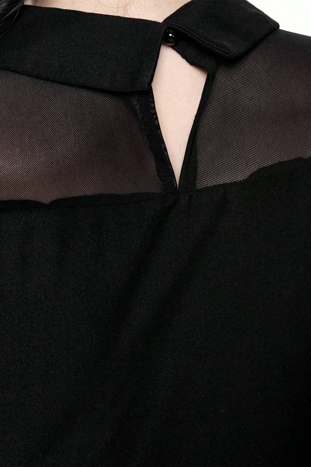 Romwe Kleid Feline Eclipse – Bild 4