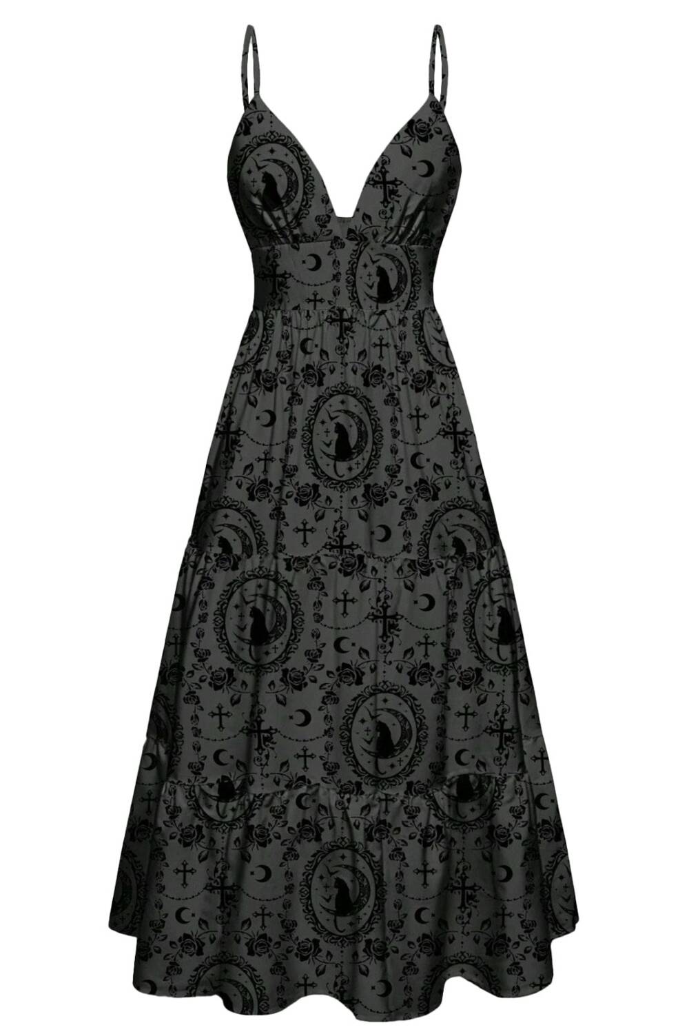 Romwe Kleid Lunar Familiar