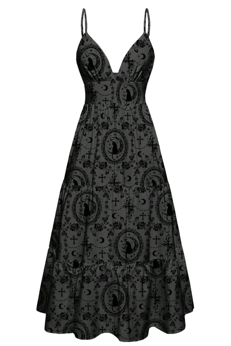 Romwe Kleid Lunar Familiar