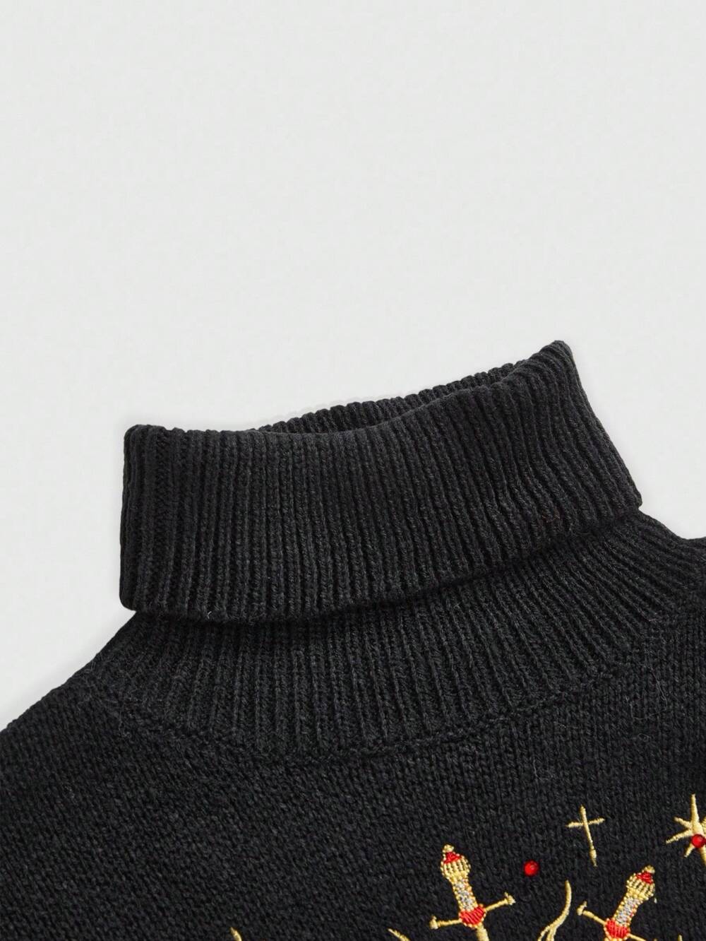 Romwe Pullover Sacred Ember – Bild 4