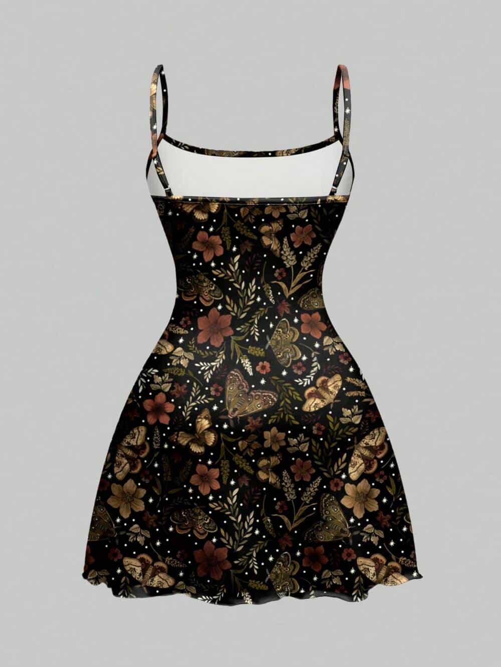 Romwe Kleid Mothlight Garden – Bild 2