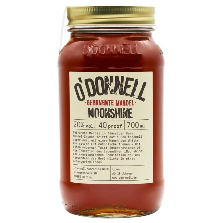 Liqueur O'Donnell Moonshine Roasted Almond 0,7l, 20%