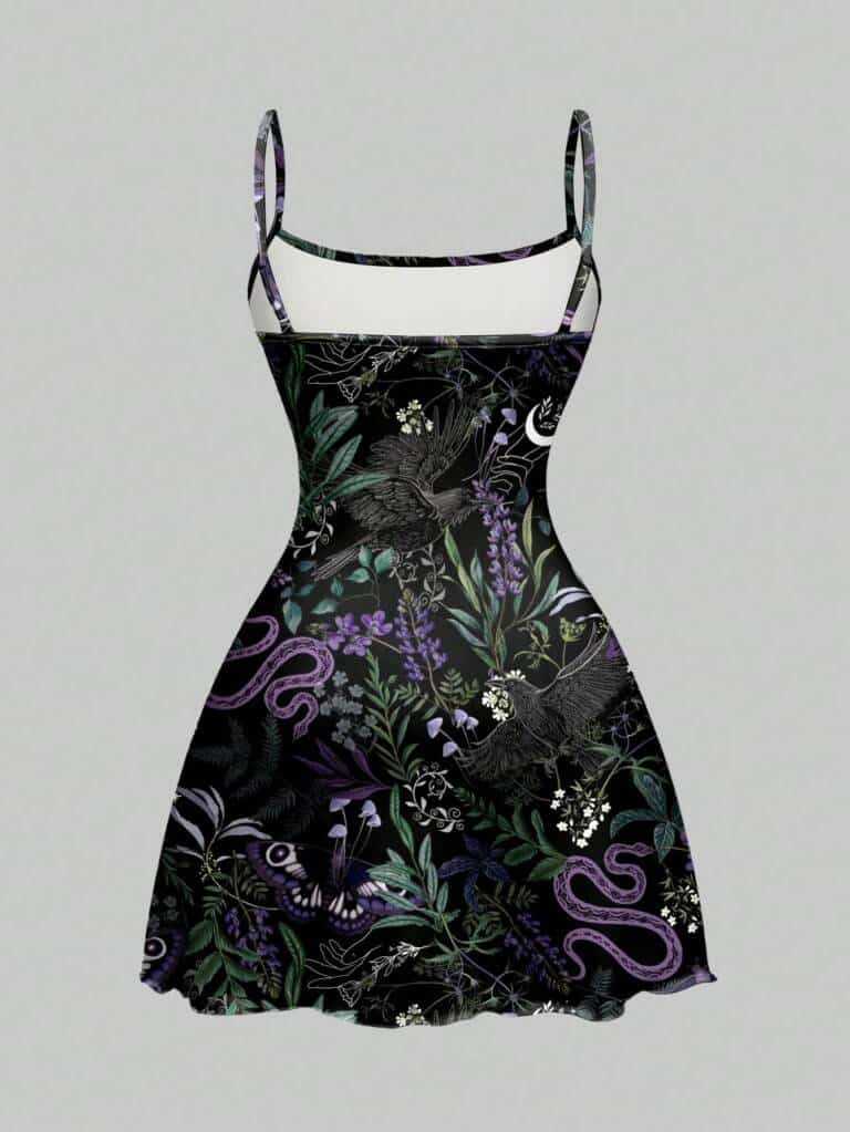 Romwe dress Serpent Garden – Bild 2