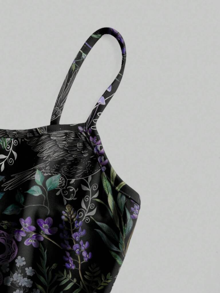 Romwe dress Serpent Garden – Bild 3