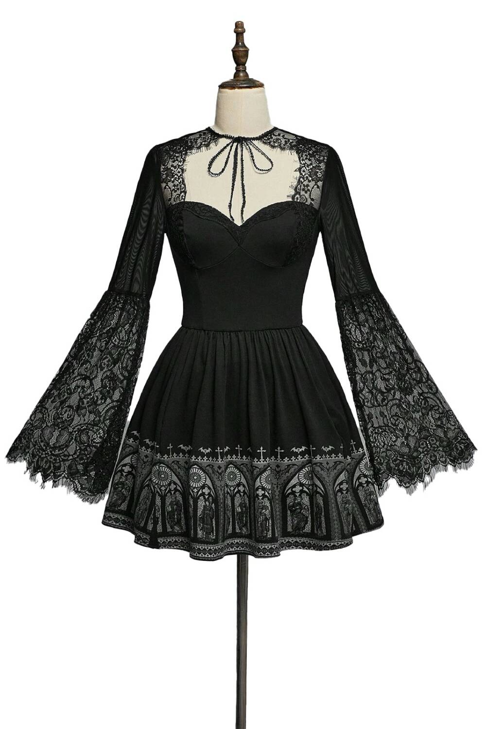 Romwe Kleid Apostles of the Night