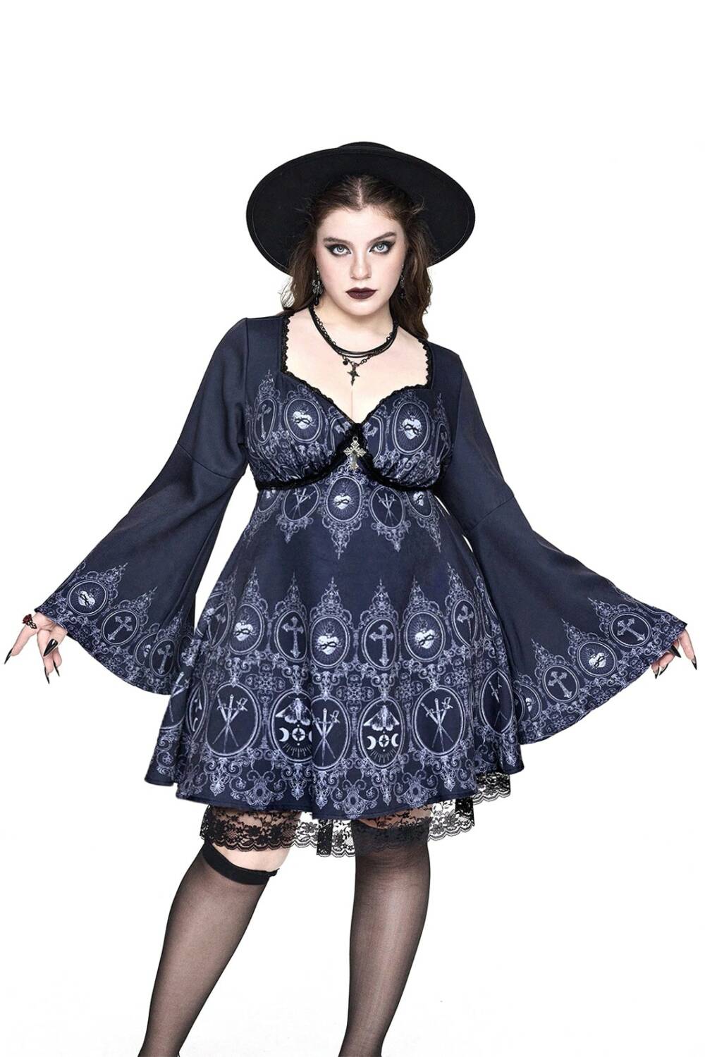 Romwe Kleid Sacred Eclipse